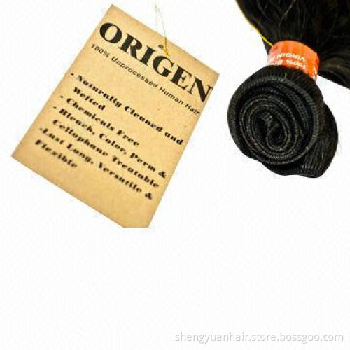 Free Shipping Virgin Brazilian Human Hair Unprocessed Hair Extensions